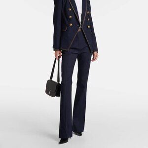 NEW Veronica Beard Gracie Pant in Midnight Wash - Size 0 - New With Tags